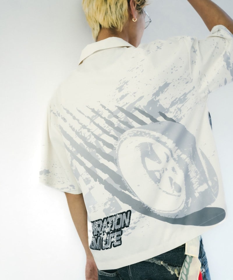 跑車圖像襯衫 Racing Full Print Shirt