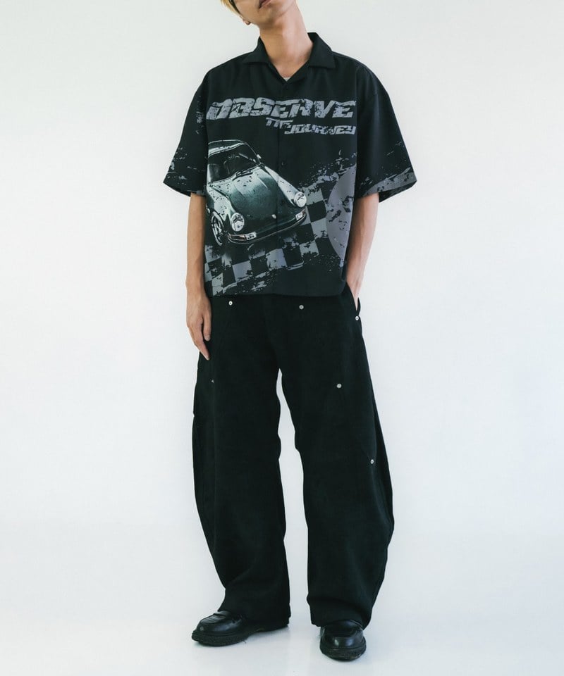 跑車圖像襯衫 Racing Full Print Shirt