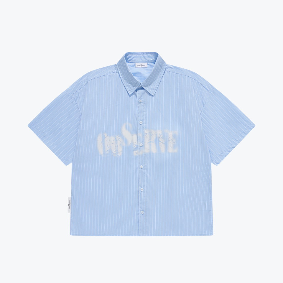 條紋噴染襯衫 Stripe Spray Shirt