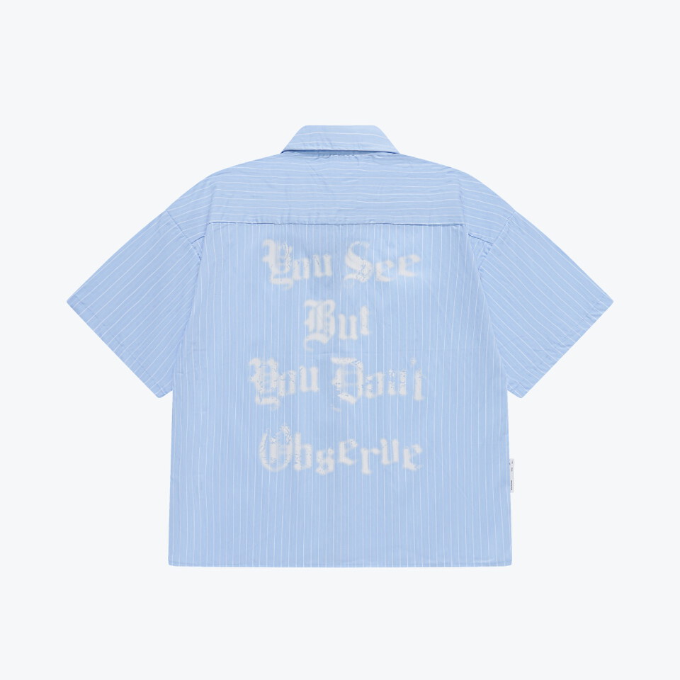 條紋噴染襯衫 Stripe Spray Shirt