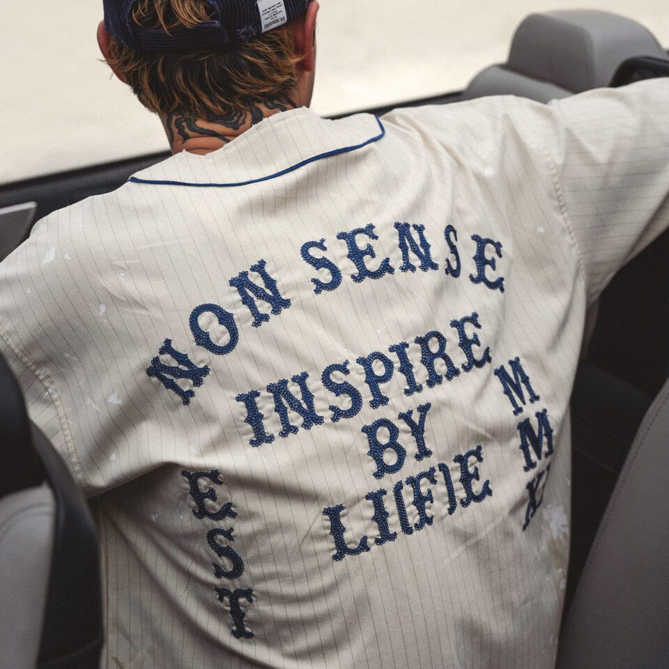 sense x Katol 聯名棒球衫 Chain-Stitch Baseball Jersey