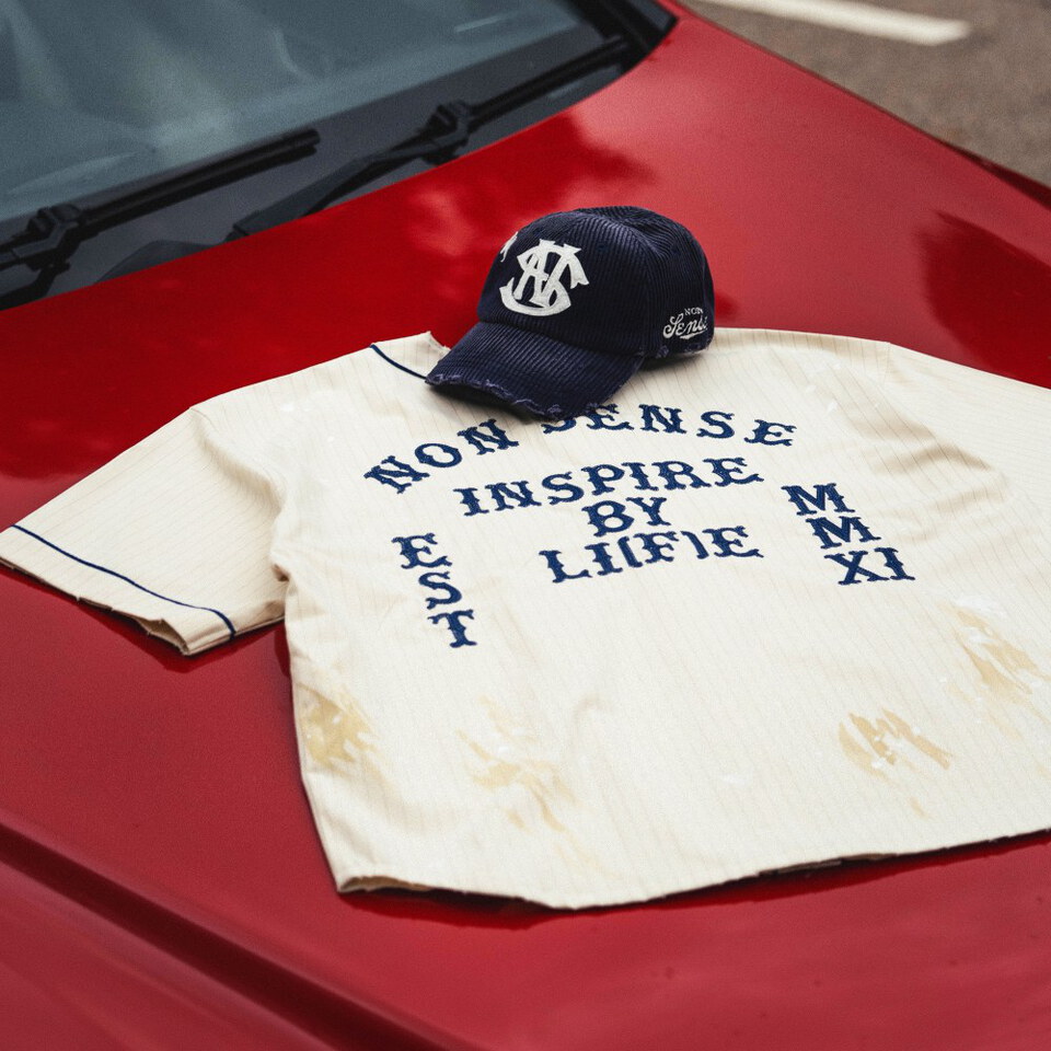 sense x Katol 聯名棒球衫 Chain-Stitch Baseball Jersey