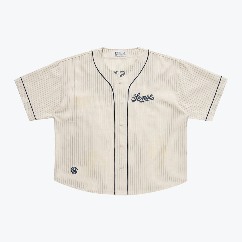 sense x Katol 聯名棒球衫 Chain-Stitch Baseball Jersey