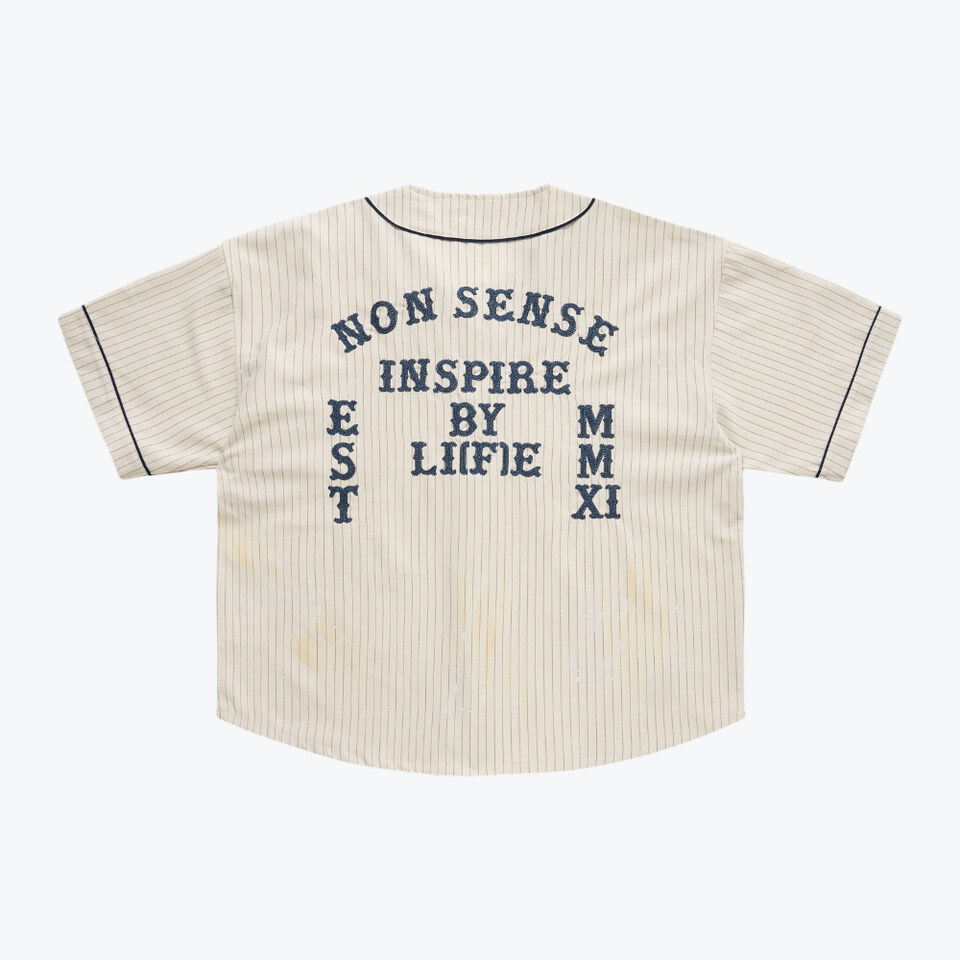 sense x Katol 聯名棒球衫 Chain-Stitch Baseball Jersey