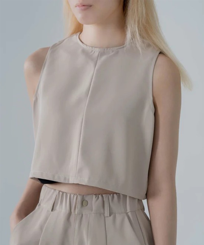 短版背心上衣 Cropped Vest Top