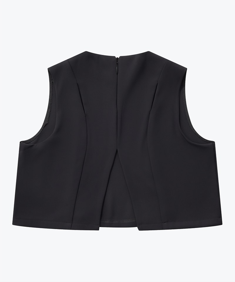 短版背心 HOLLOW CROPPED VEST TOP