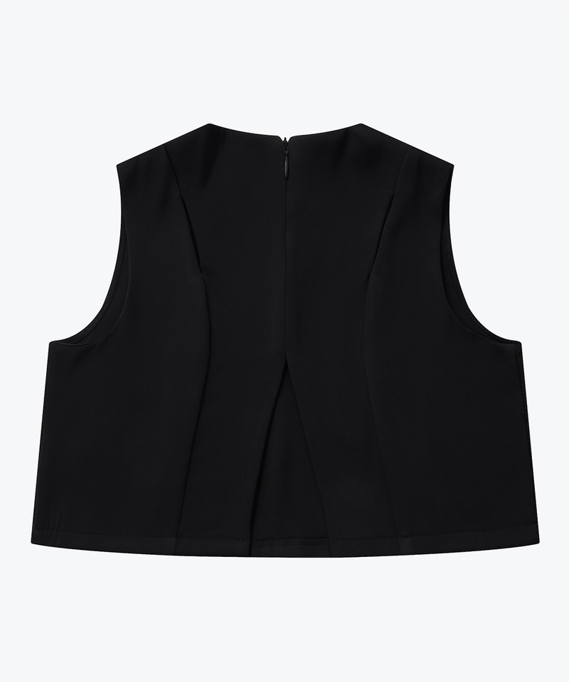 短版背心 HOLLOW CROPPED VEST TOP