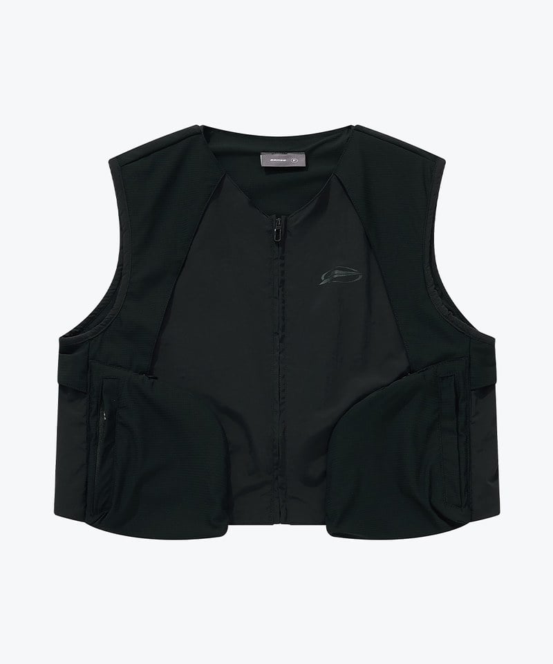SNS0510W-251 防潑水短版背心 Paneled Dart Vest