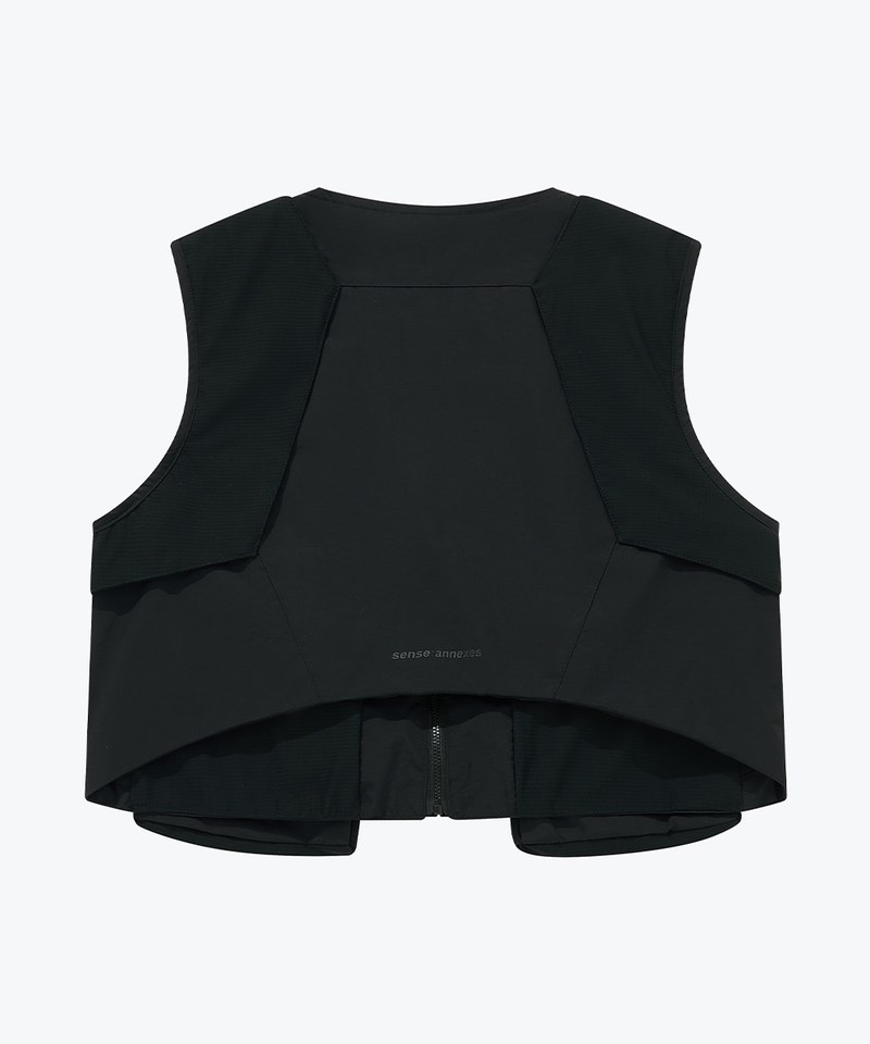 SNS0510W-251 防潑水短版背心 Paneled Dart Vest