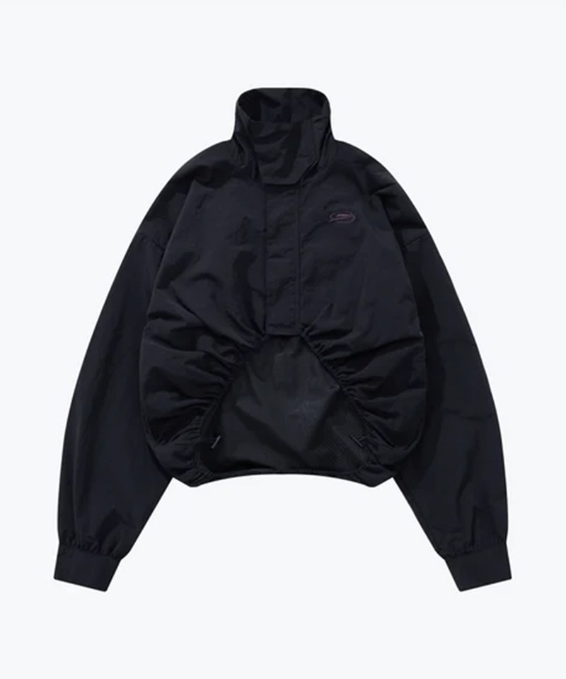 短版高領夾克 Sporty Turtleneck Elastic Jacket