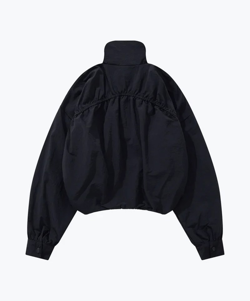 短版高領夾克 Sporty Turtleneck Elastic Jacket