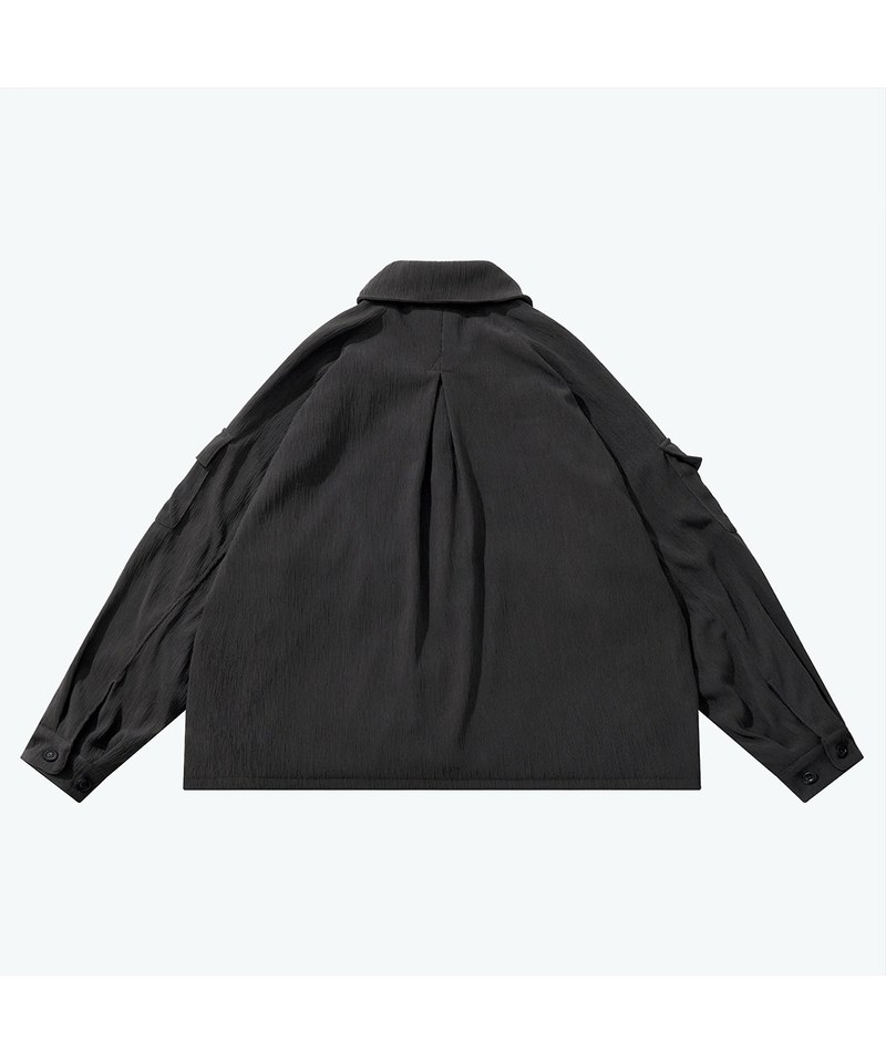 褶皺野戰夾克 Pleats Field Jacket