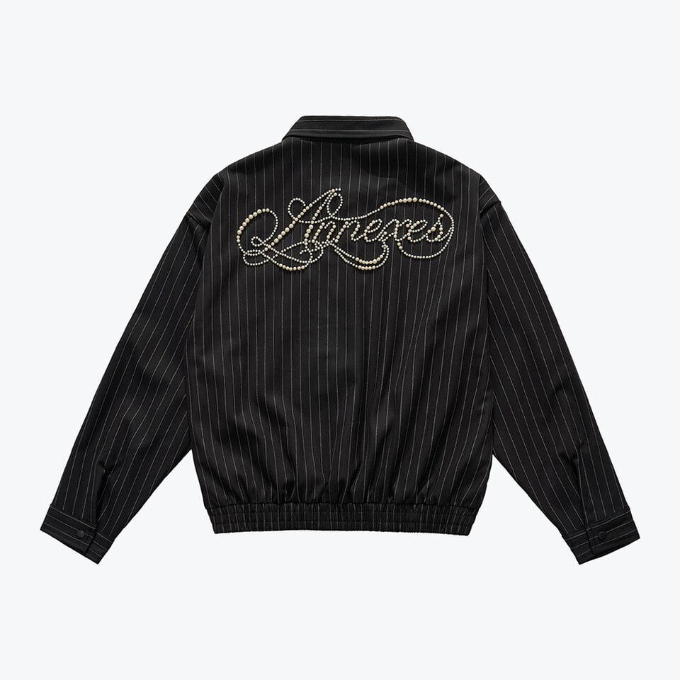 SNS1121-252 光澤條紋外套 Pearl Striped Jacket