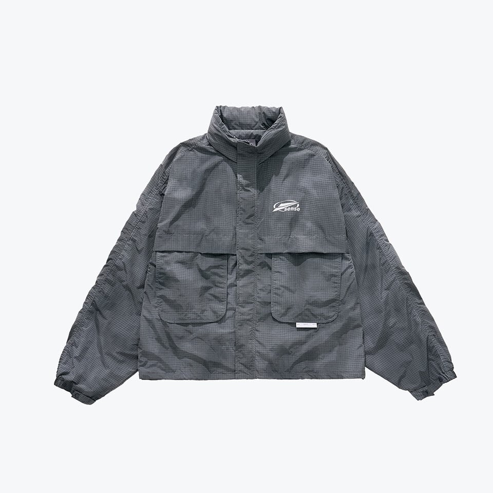 SNS1122-252 波紋染風衣外套 Wave Dye Trench Jacket