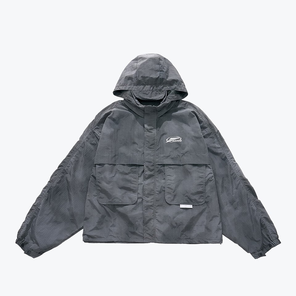 SNS1122-252 波紋染風衣外套 Wave Dye Trench Jacket