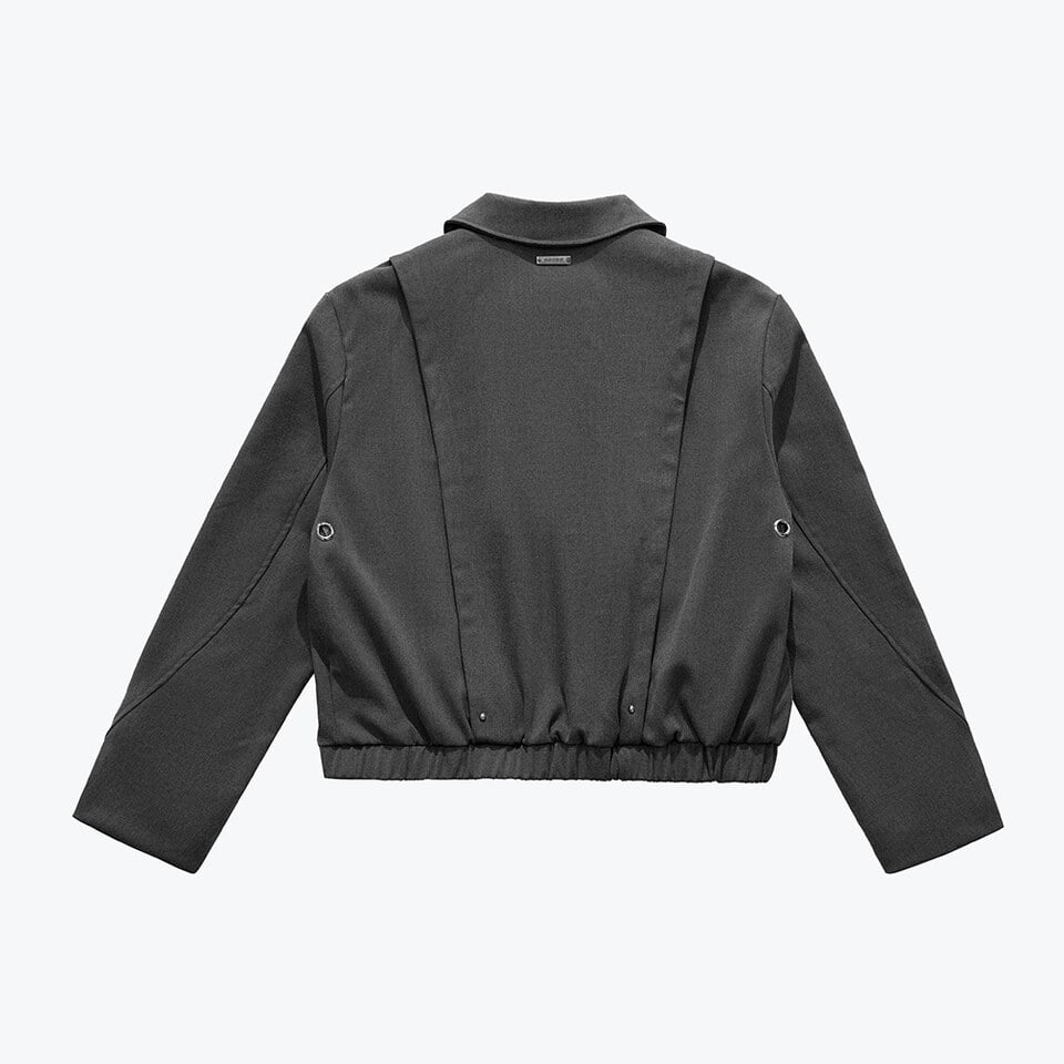 SNS1123-252 短版拉鍊外套 Beaver Zip Short Jacket