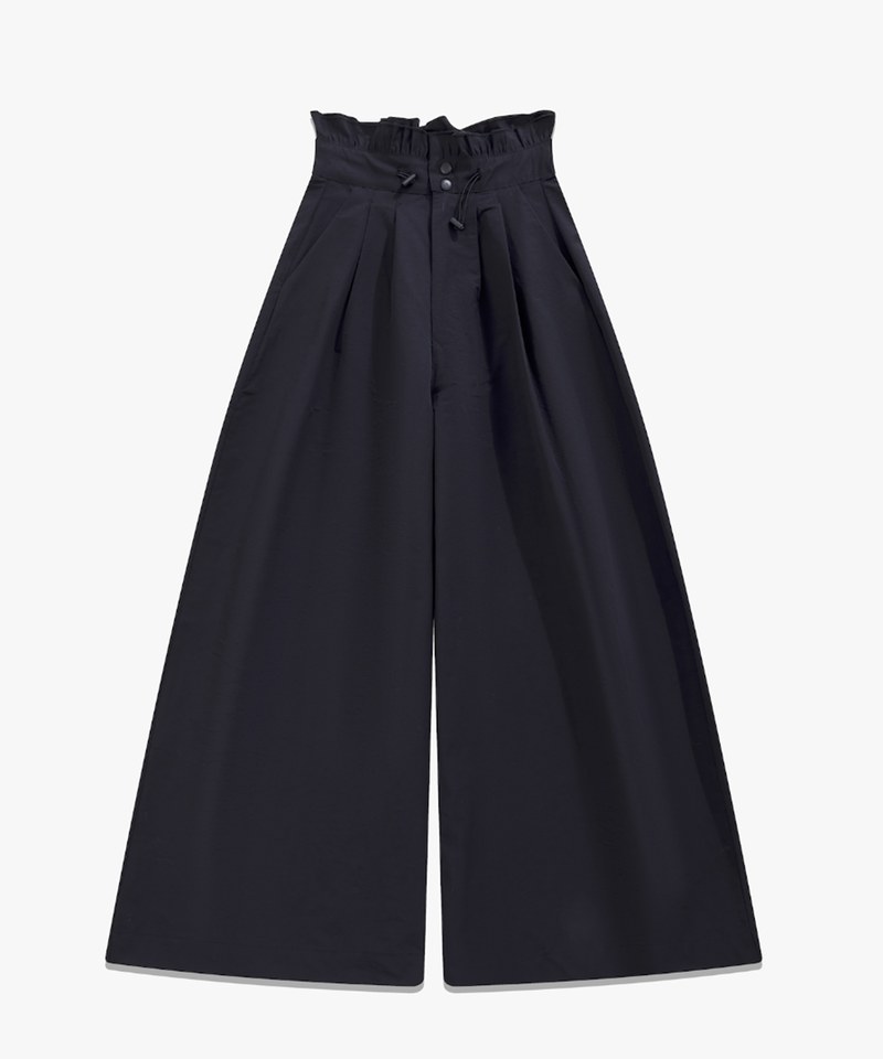 SNS1606-232 傘形抽繩長褲 Waffle High Waist Pants