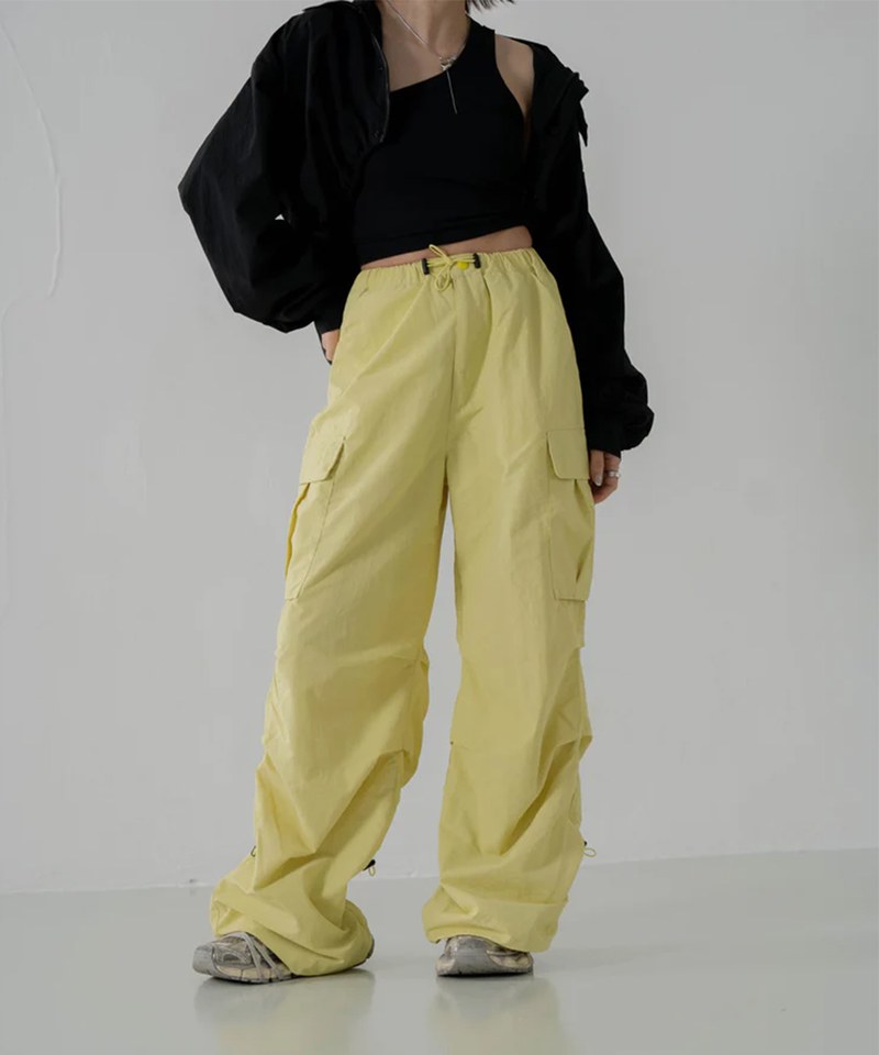 寬版降落傘褲 Wide Cut Parachute Cargo Pants