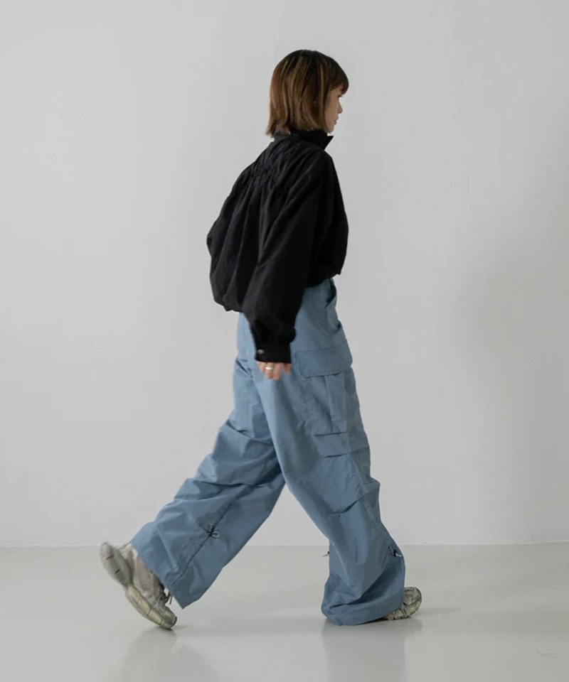 寬版降落傘褲 Wide Cut Parachute Cargo Pants
