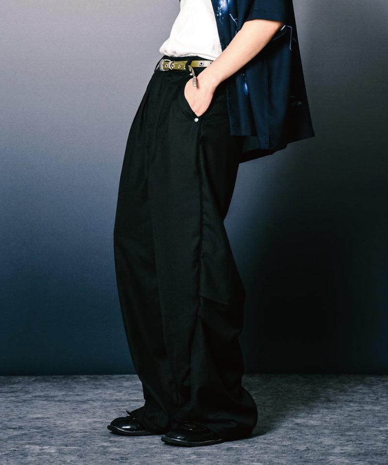 SNS1620-252 立體褶皺長褲 Phantom Fold Trousers