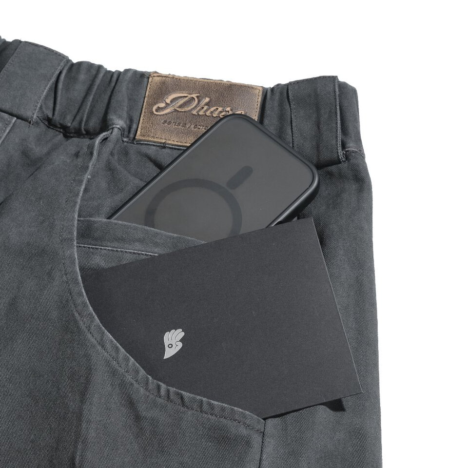 SNS1625-261 Octo x Sense 聯名打褶闊腿褲 Curve Pants Washed