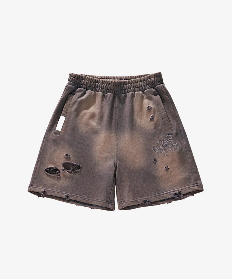 SNS1712-252 水洗運動短褲 Sun Faded Wash Sueat Shorts