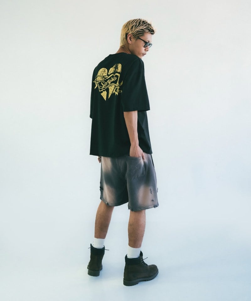 SNS1712-252 水洗運動短褲 Sun Faded Wash Sueat Shorts