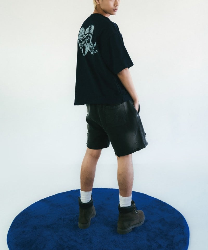 SNS1712-252 水洗運動短褲 Sun Faded Wash Sueat Shorts