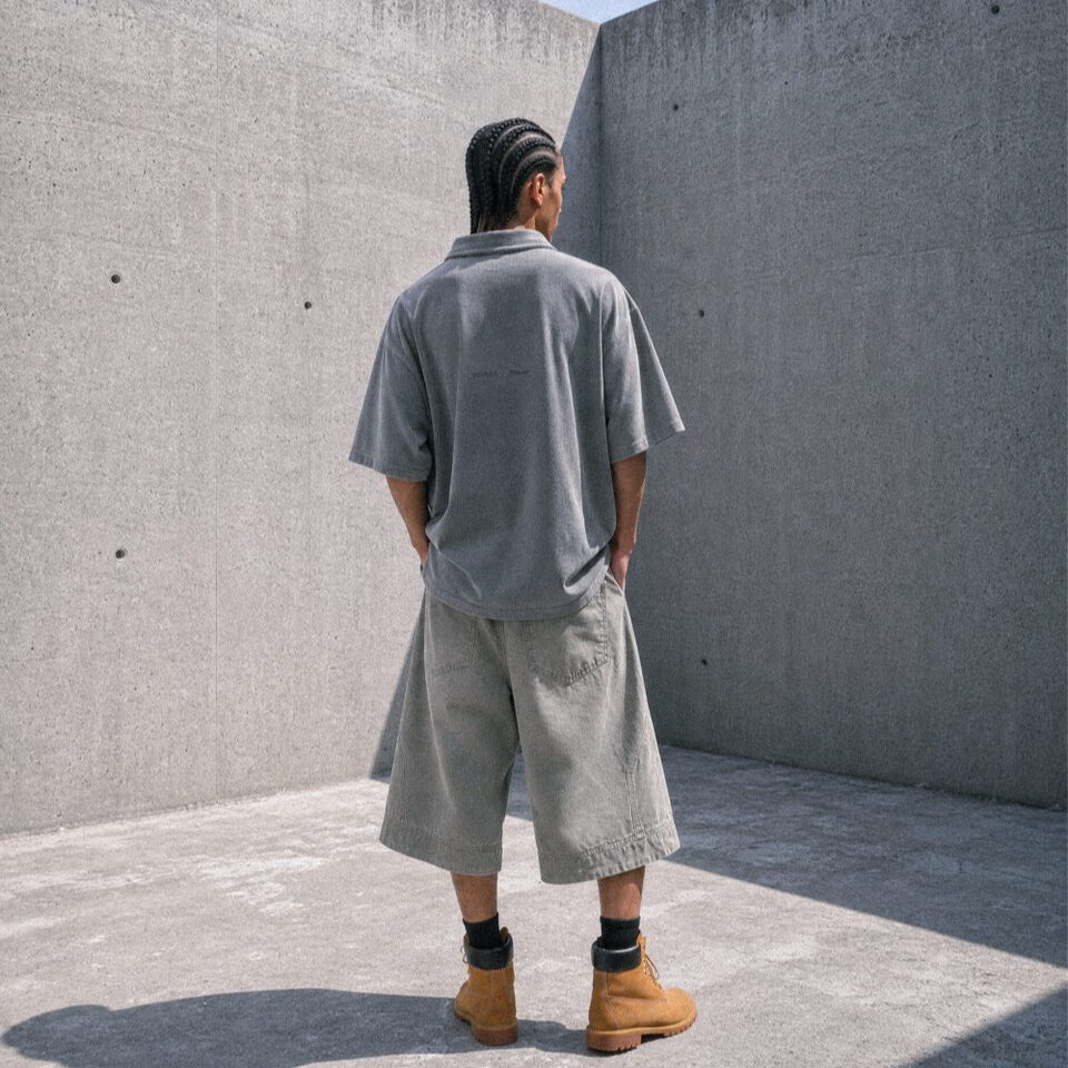SNS1716-261 Octo x Sense 聯名水洗打褶短褲 Phase Wide Shorts