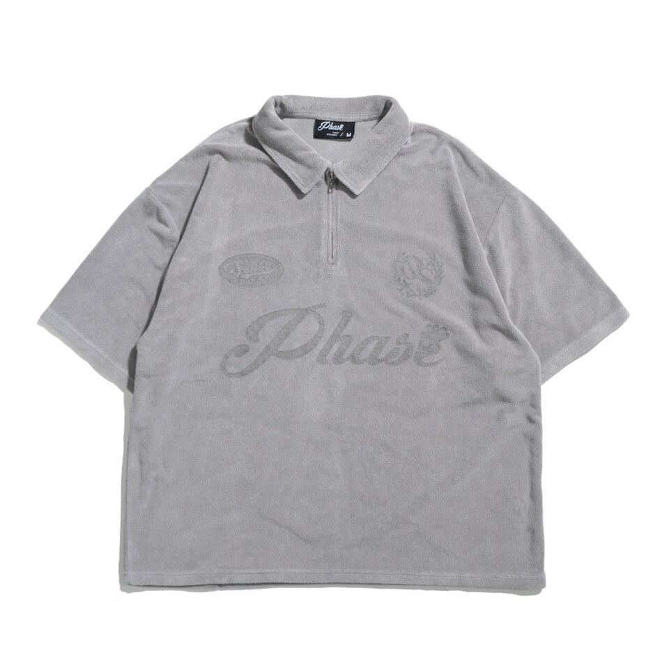 SNS3602-261 Octo x Sense 聯名絨面Polo短Tee Phase Zip Polo
