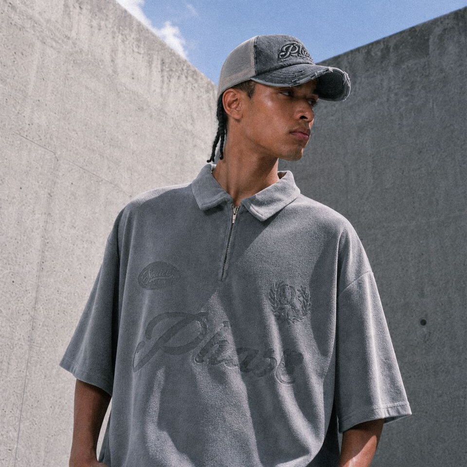 SNS3602-261 Octo x Sense 聯名絨面Polo短Tee Phase Zip Polo