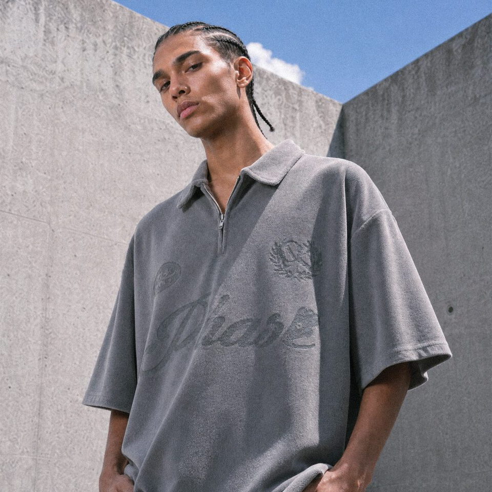 SNS3602-261 Octo x Sense 聯名絨面Polo短Tee Phase Zip Polo