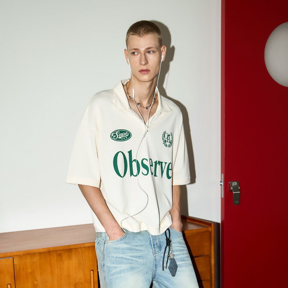 復古運動Polo衫 Ivy League Boxy Polo