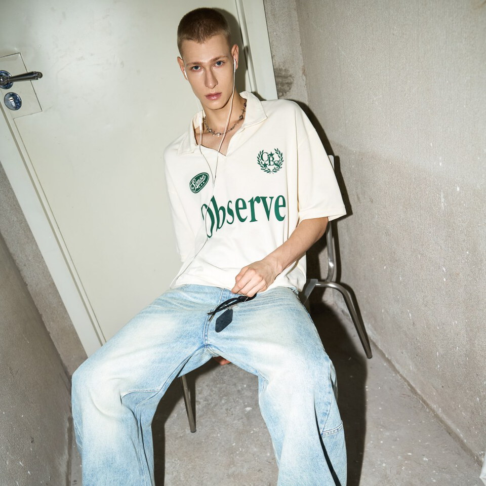 復古運動Polo衫 Ivy League Boxy Polo