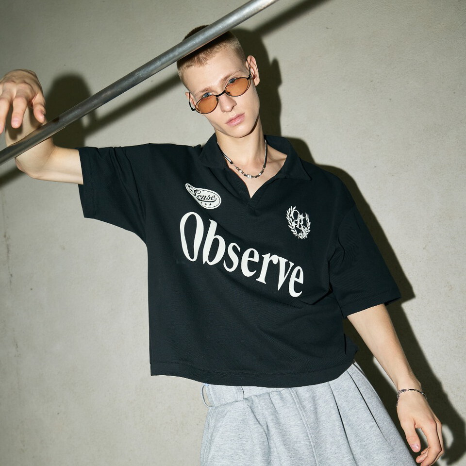 復古運動Polo衫 Ivy League Boxy Polo