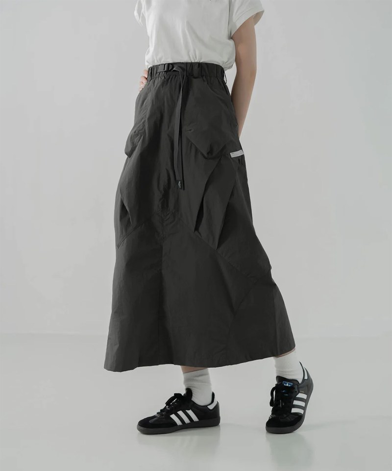 SNS4003W-232 可調節傘裙 Parachute Straight Skirt