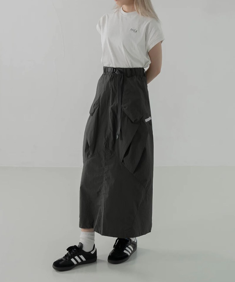 可調節傘裙 Parachute Straight Skirt