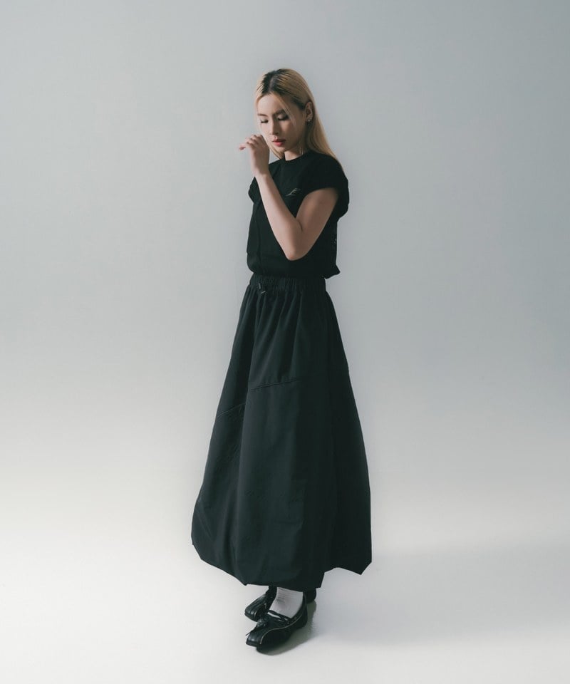 SNS4013-251 花苞造型長裙 Puffy Air Full Skirt