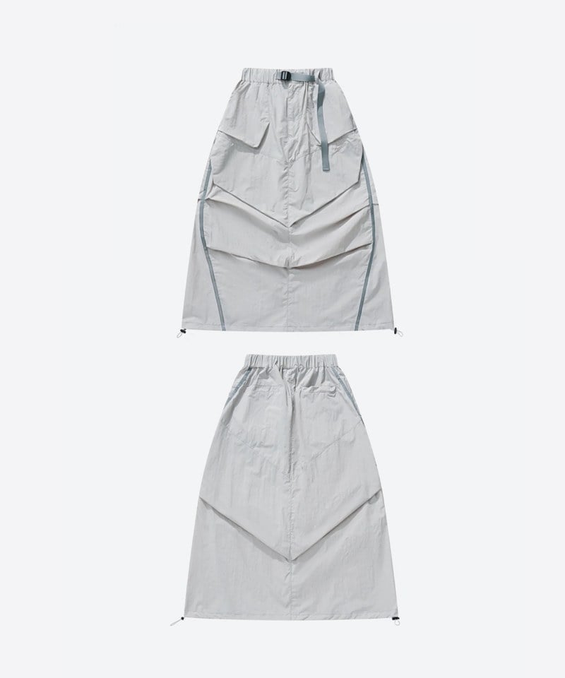 空氣感皺褶長裙 Driftline Cirrus Layer Skirt
