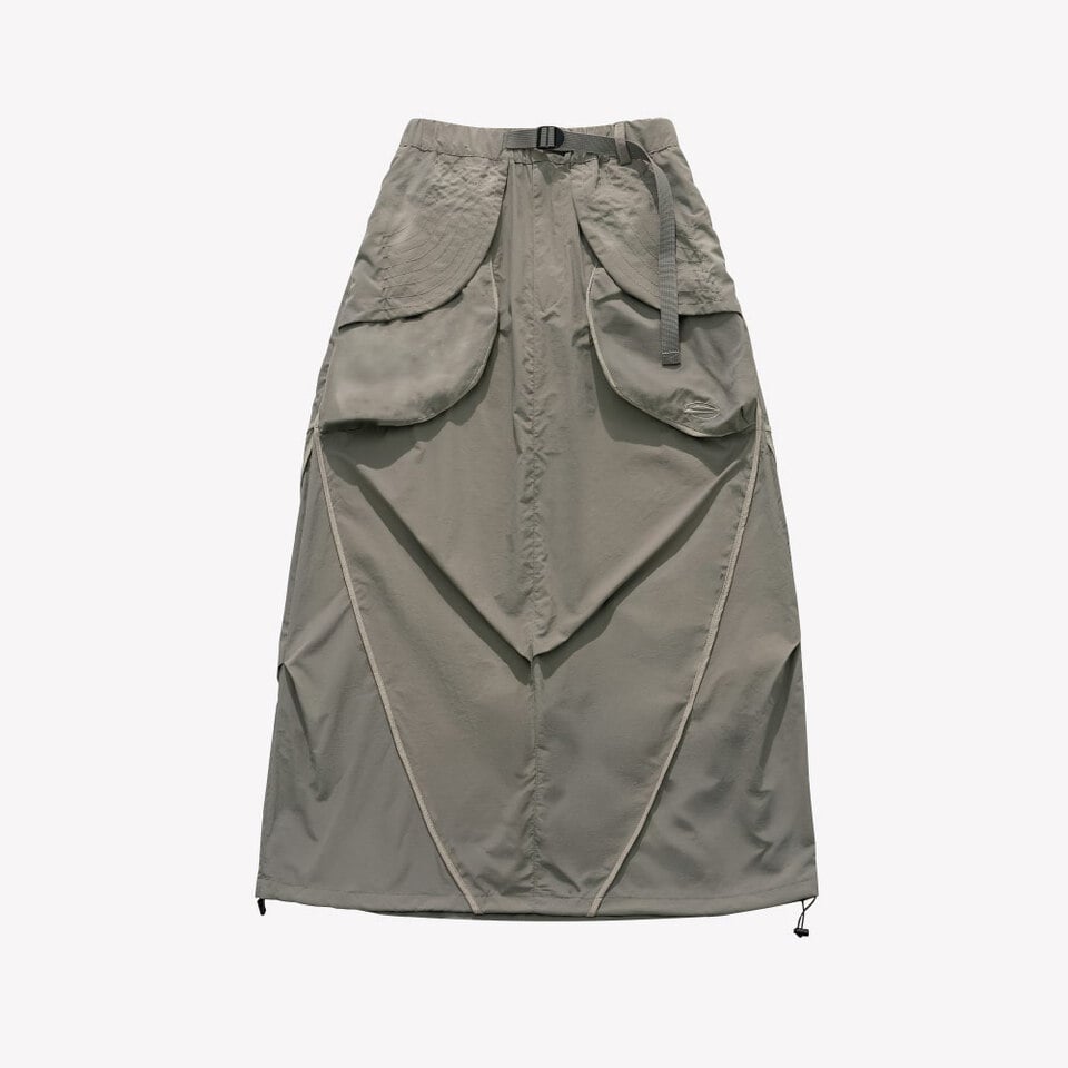 SNS4015-252 輕量拼接層次裙 Paneled Light Weightlayer Skirt