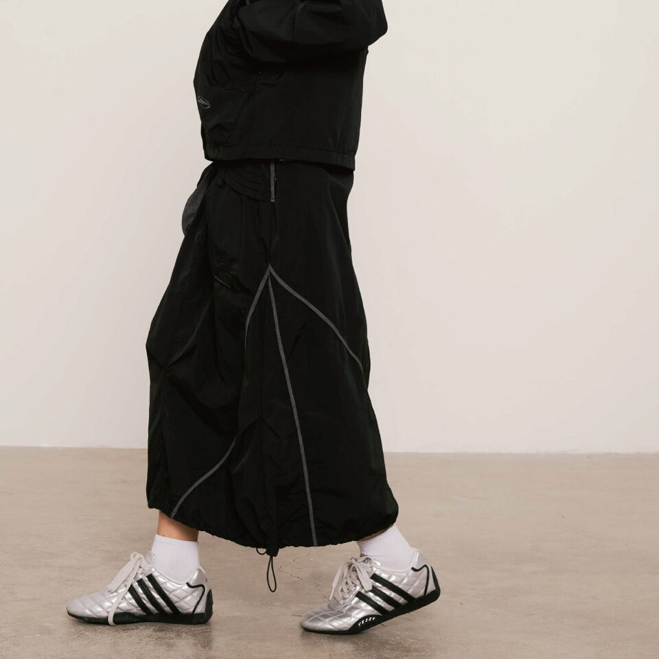 SNS4015-252 輕量拼接層次裙 Paneled Light Weightlayer Skirt