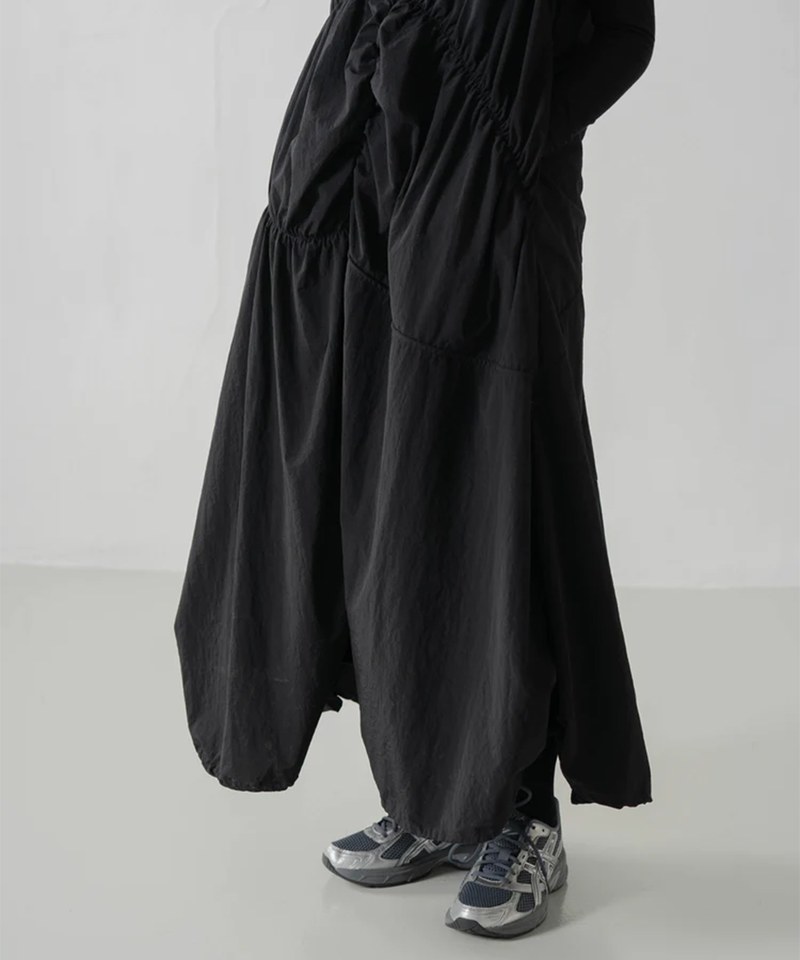 荷葉邊連身裙 Irrgular Elastic Ruffle Dress