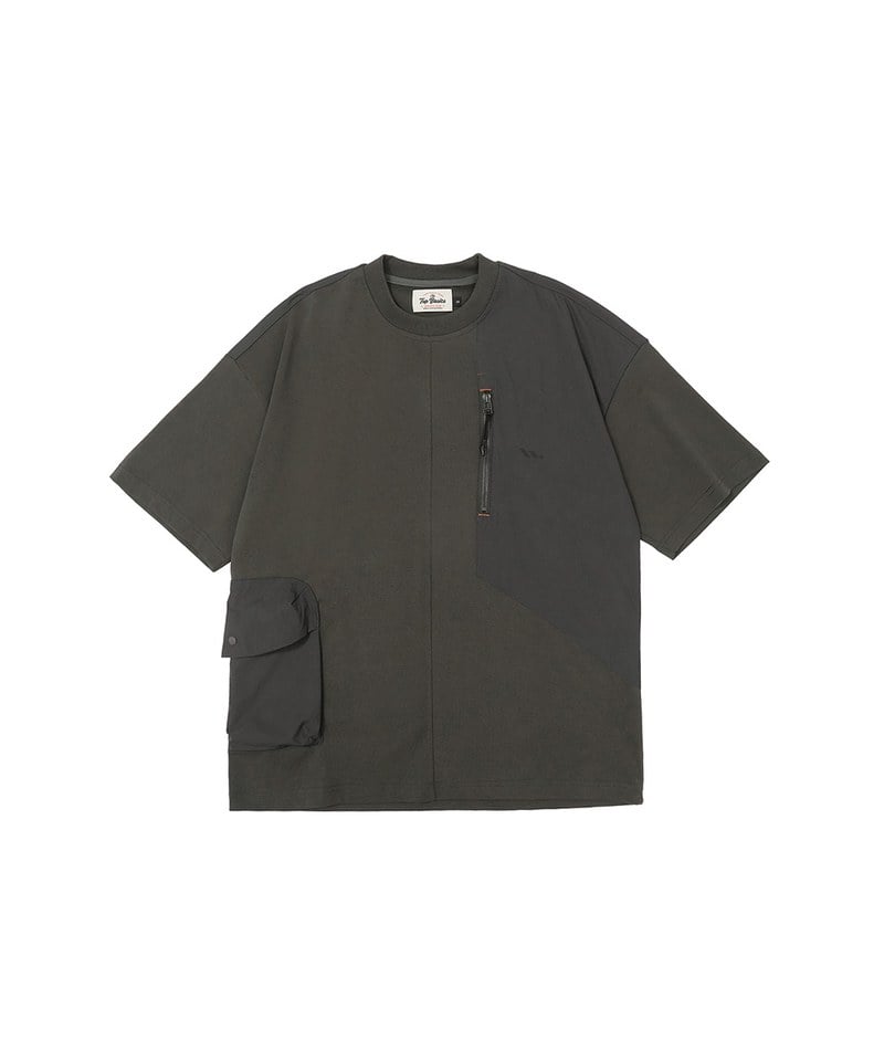 TBS0012-251 撞色拼接短袖T恤 Urban Patch T-Shirt