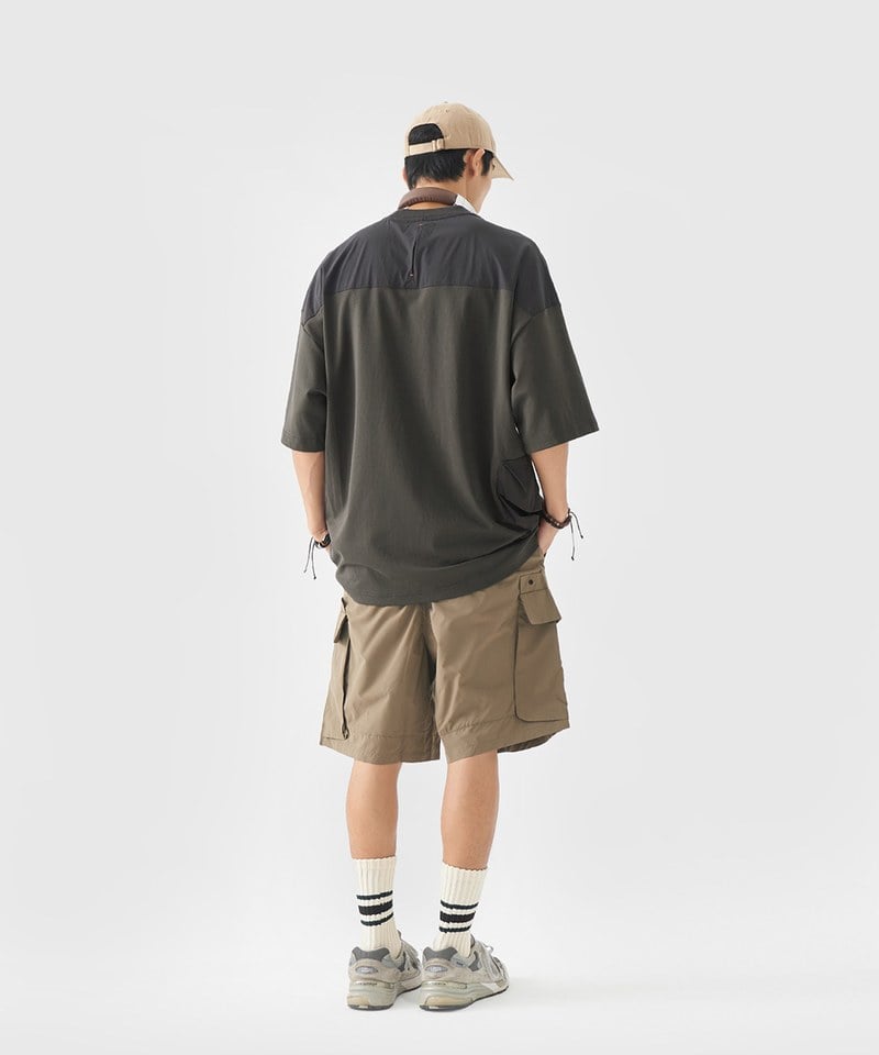 TBS0012-251 撞色拼接短袖T恤 Urban Patch T-Shirt