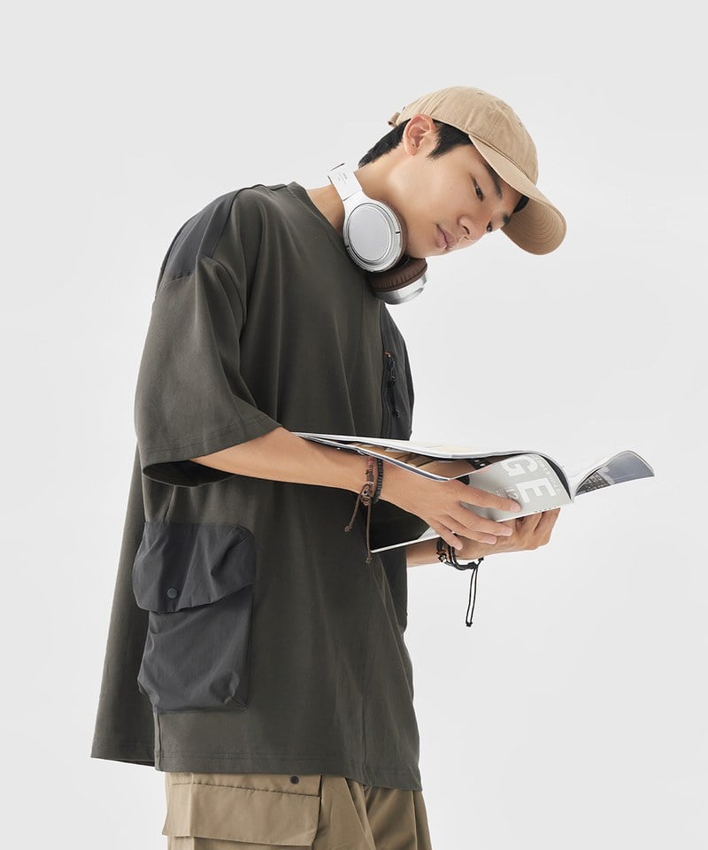 TBS0012-251 撞色拼接短袖T恤 Urban Patch T-Shirt