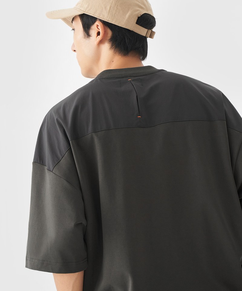 TBS0012-251 撞色拼接短袖T恤 Urban Patch T-Shirt