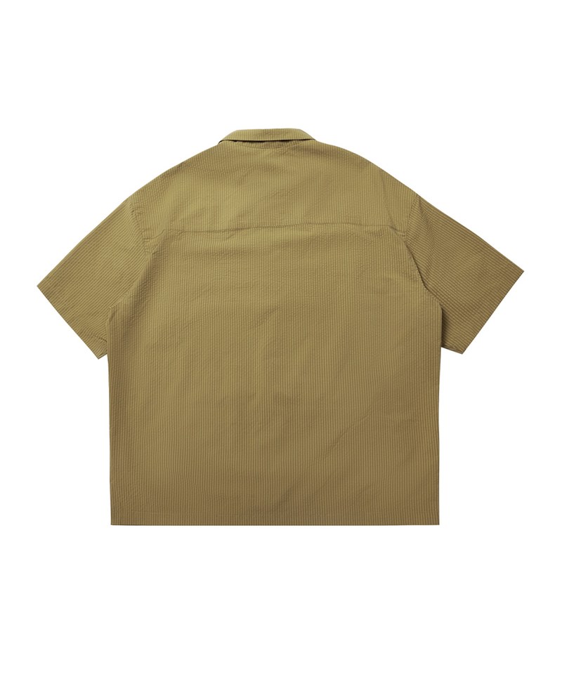 泡泡紗口袋襯衫 Seersucker Pocket Cargo Shirt