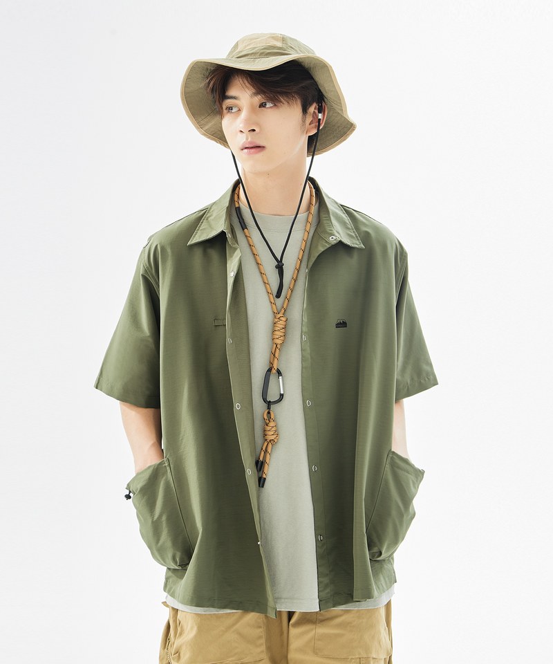 側邊口袋襯衫 Side Pockets Cargo Shirt