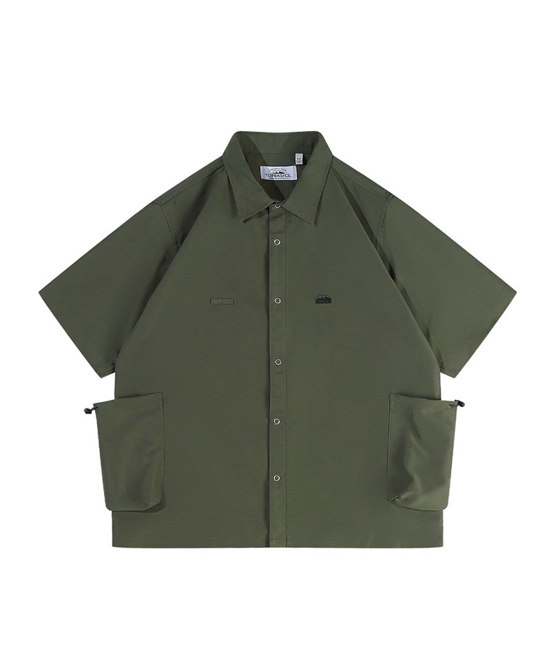 TBS0204-231 側邊口袋襯衫 Side Pockets Cargo Shirt