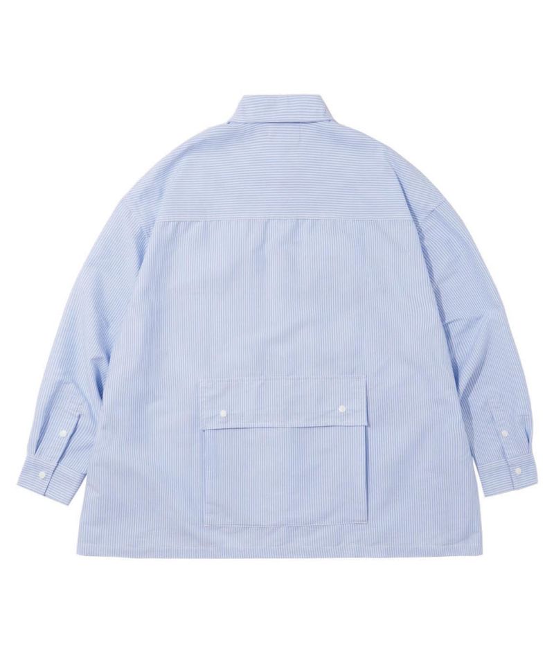三口袋條紋襯衫 Three Pockets Striped Shirt